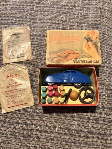 Vintage schuco tin - tin, clockwork