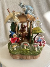 Vintage Disney Mickey Mouse Fantasia Sorcerers Apprentice Musical Snow Globe