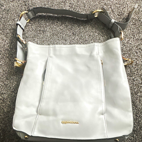 John rocha grey faux - r,