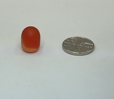 Seaham RARE Genuine Orange Sea Glass  Multi Perfect Surf-Tumbled Gem