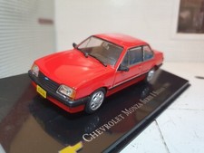 1:43 Scale Model Opel Monza SR Vauxhall Cavalier Mk2 Chevrolet A2 Red 1986 IXO