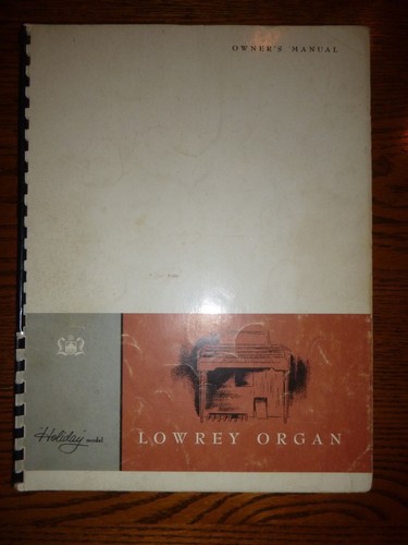 Genuine lowrey organ owner - genuine,