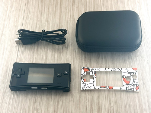 Nintendo gameboy micro black - nintendo,