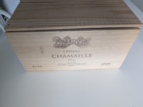Wooden wine box crate - -,