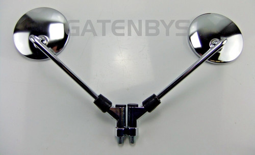 Chrome mirrors for suzuki - mirrors,