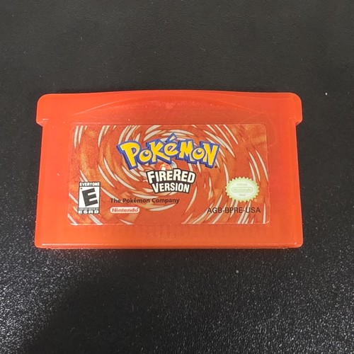 Pokemon fire red - red, game