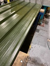 Steel Cladding Roof Sheets 10ft 0.7mm Thick in Juniper Green Plastisol Coated