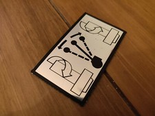 Harrison M300 Apron Spindle Direction Decal