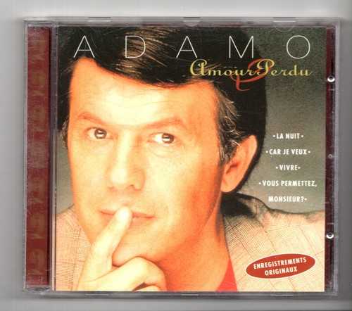 Adamo amour perdu - amour,