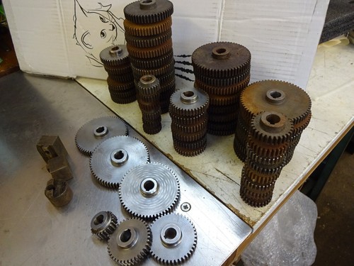 Harrison milling machine table