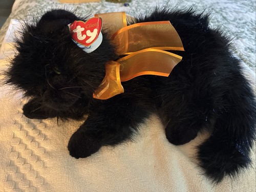 Stuffed classic black cat - classic,