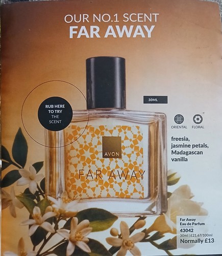 Avon far away eau parfum - eau,