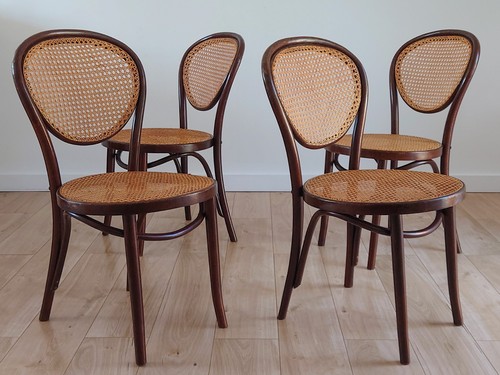 Set mid century bentwood - 4,