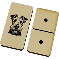 'Airedale Terrier' Domino Set