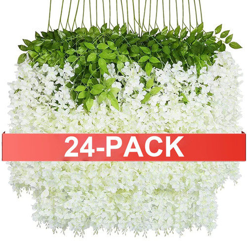24x artificial wisteria - artificial,
