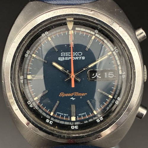 Seiko diver 7017 6040 speed - diver, 7017-6040