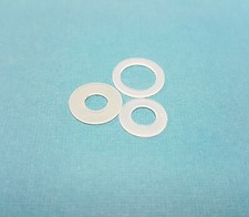 Nylon Spacers /Washers /Shims, Plastic Fasteners maximum 1mm thickness 