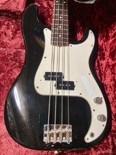 Fernandes LEB-1 Black Precision Bass PB-62 body Made In Japan Rare Used