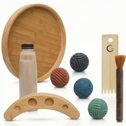 Mini sand garden with bamboo - mini,
