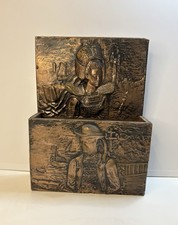 Vintage Brass & Wooden