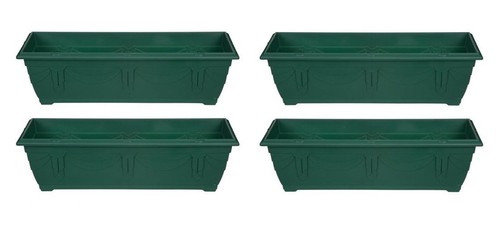 Green venetian patio trough - 4,