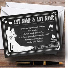 Chalkboard White Personalised