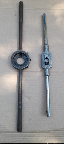 Die holder and tap - holder,
