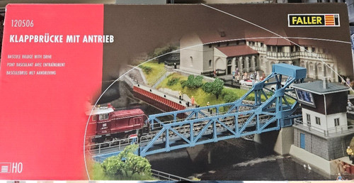Faller working bascule bridge