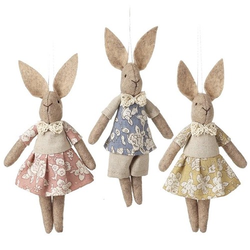 Easter rabbit decorations - easter,