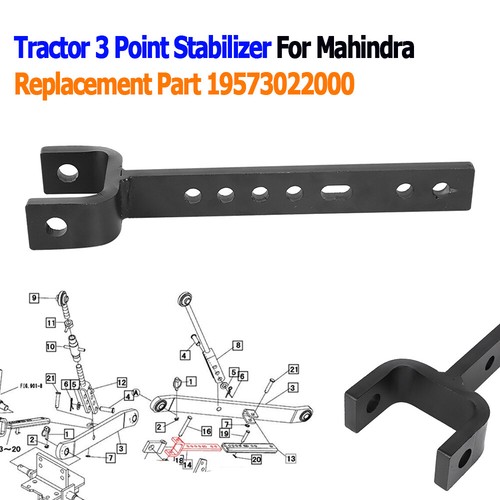 Black tractor sway - link, 3