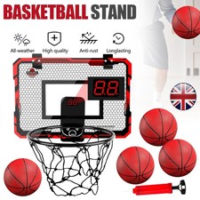 Indoor Basketball Hoop for Kids, over the Door Mini Basketball Hoops with LED UK
