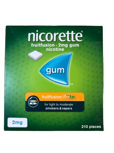 Nicorette fruitfusion gum 2mg - nicorette,