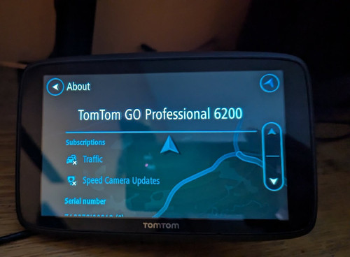 Tomtom professional 6200 - professional,