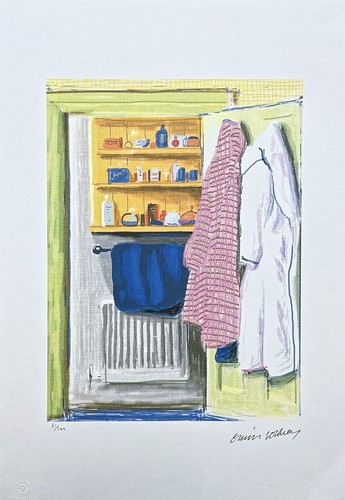David hockney two robes - -,