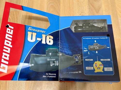 Graupner mini submarine - u-16,