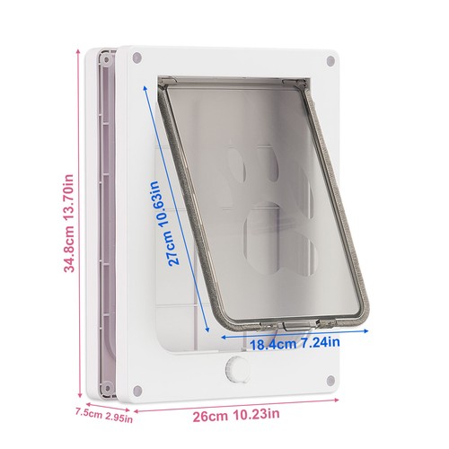 Pet door flap - medium, cat