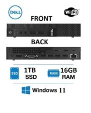 CHEAP Windows 11 DELL Desktop PC Tiny Mini Micro Core i7 8Gb 16GB  1TB SSD WiFi