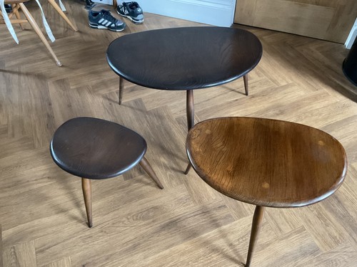 Vintage ercol nest - vintage,