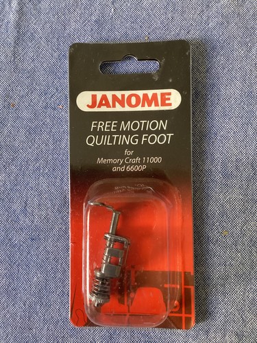 Janome free motion - motion, quilting