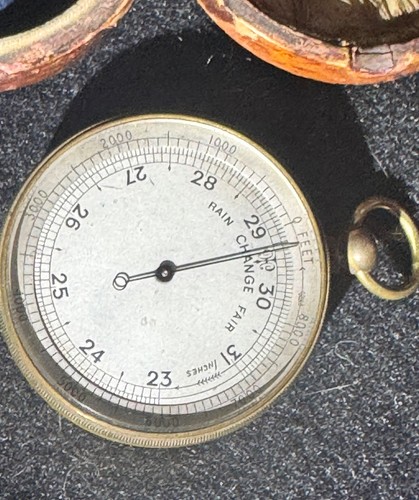 C1870 pocket barometer - c1870,
