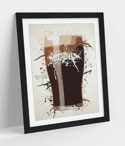 Guinness style splash - splash, art
