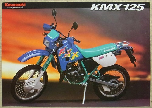 Kawasaki kmx125 motorcycle - kawasaki,