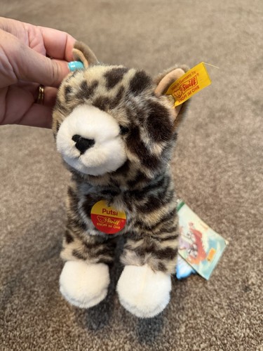 Steiff putsi tabby kitten - steiff,