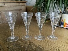 4 Signed Stuart Crystal Oleta