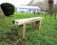 Wingham™ UC4 Treated Radiata Pine Sleeper Bench 1.5m