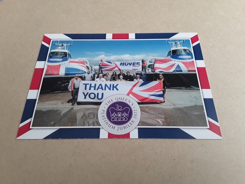 Postcard hovercraft ryde - hovercraft, at