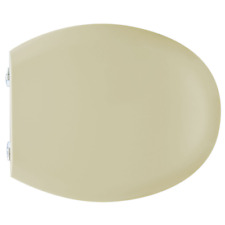 Bemis Champagne Canyon Universal Wooden Toilet Cover Seat 42-44 x 37cm