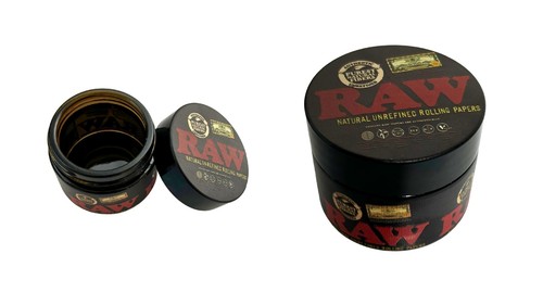 Raw black glass storage - raw,