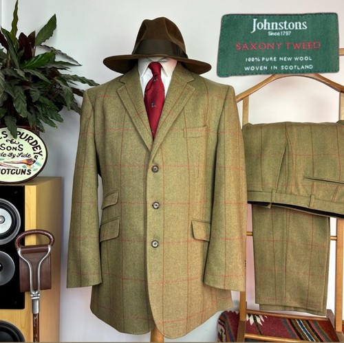 Johnstons elgin saxony tweed - saxony,