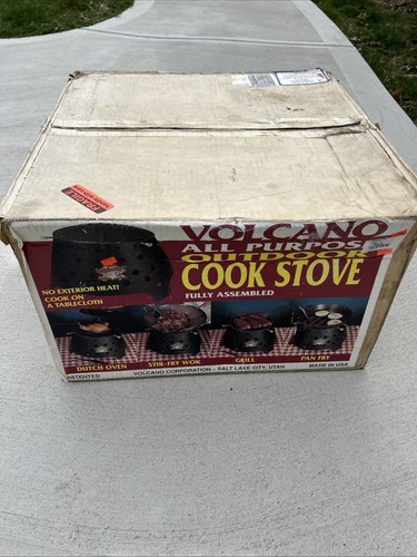 Volcano cook stove - stove, charcoal